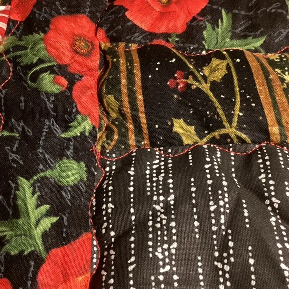 NWOT. Hand Crafted Quilted Toy Animal/Dolly Quilt